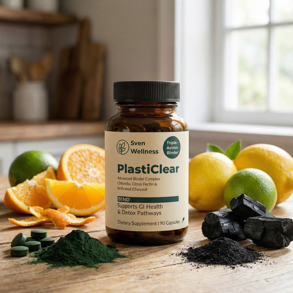 PlastiClear product detail — advanced binder complex for sauna detox