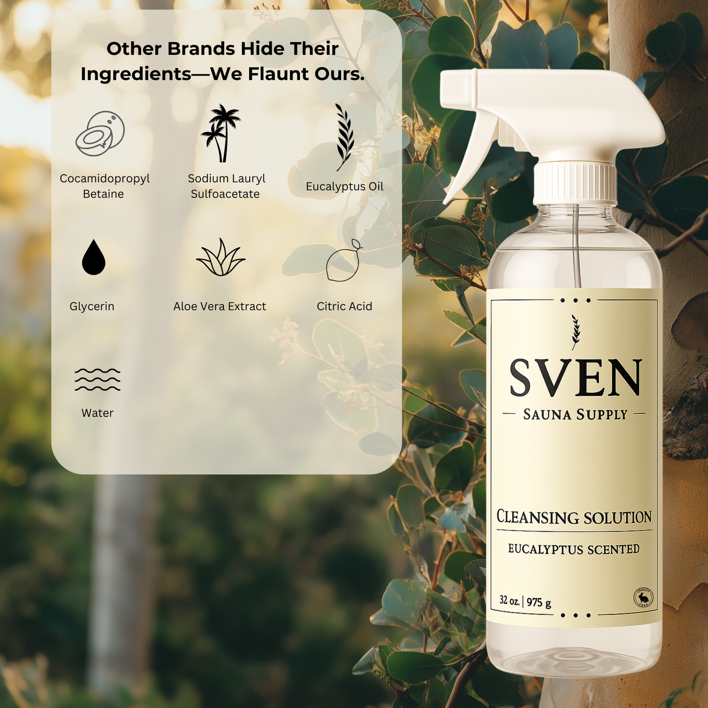 Sven's Sauna Cleaner