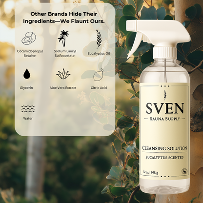 Sven's Sauna Cleaner