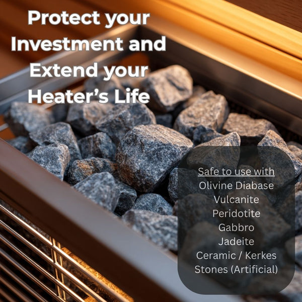 Sauna stone soak lifestyle — maintaining sauna stones for optimal performance