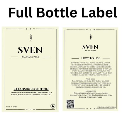 Sven's Sauna Cleaner
