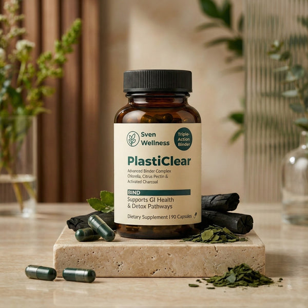 PlastiClear Advanced Binder Complex — detox binder for infrared sauna sessions